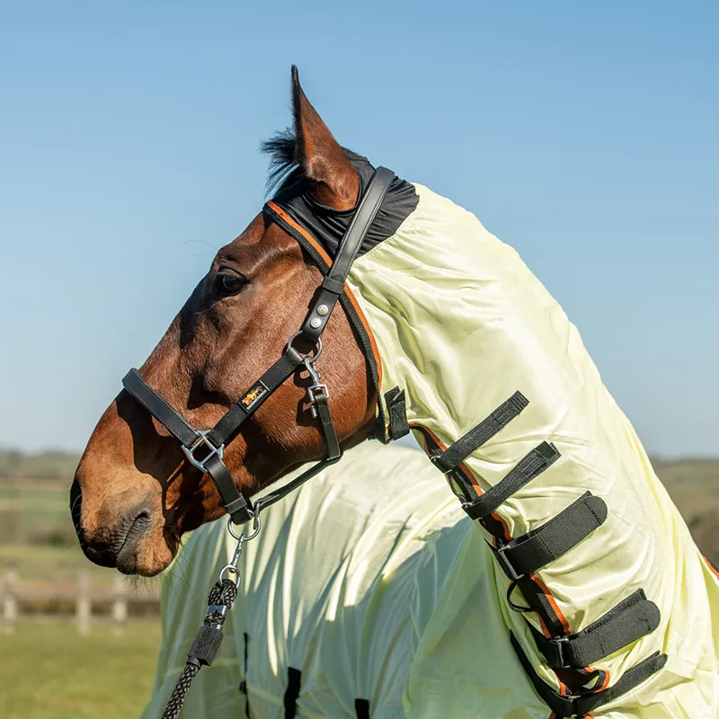 Equilibrium Field Relief Combo Neck Fly Rug - Yellow/Black-8